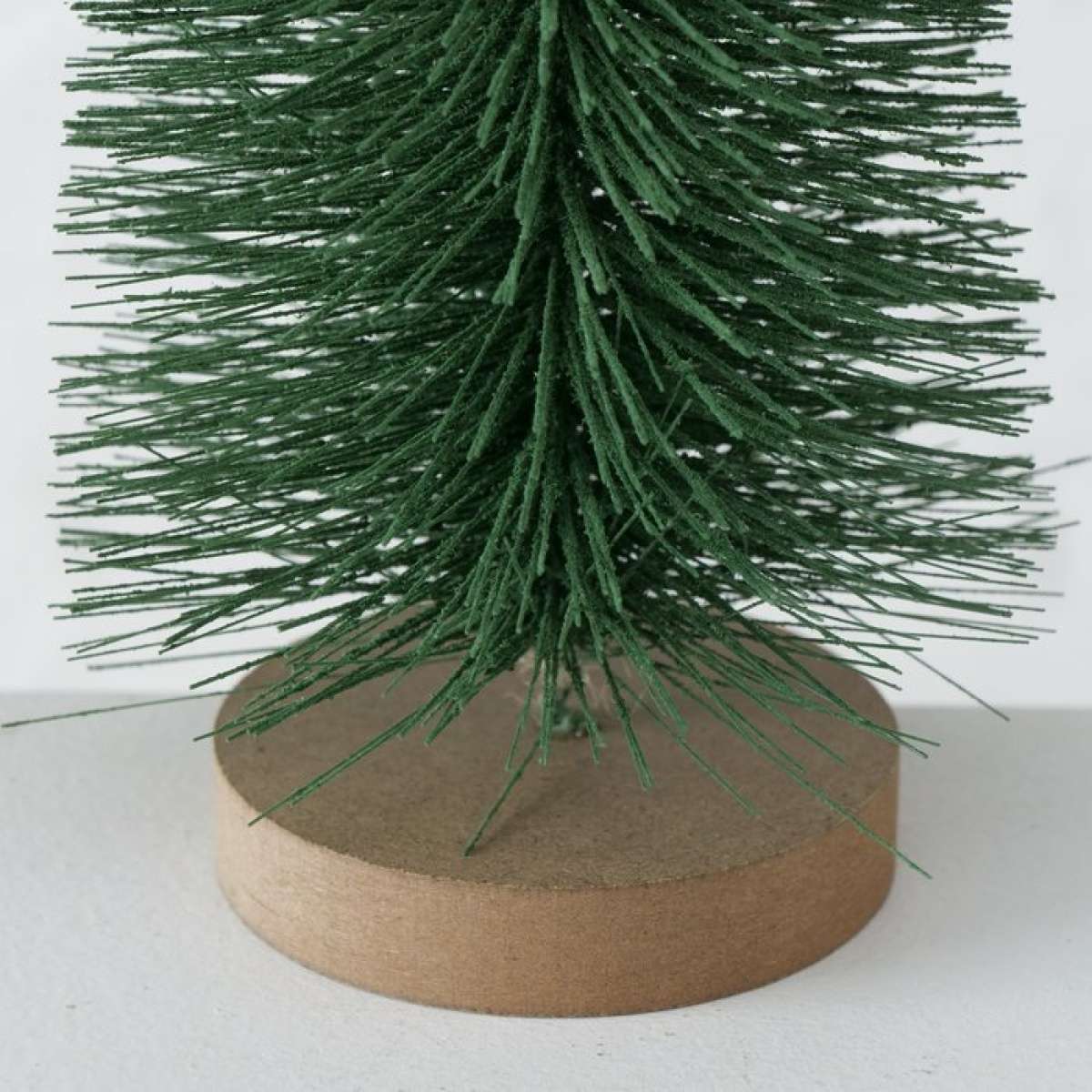 Immagine del prodotto Decorazione Albero Natalizio Tarvo Verde con base in legno (2 Varianti | Boltze