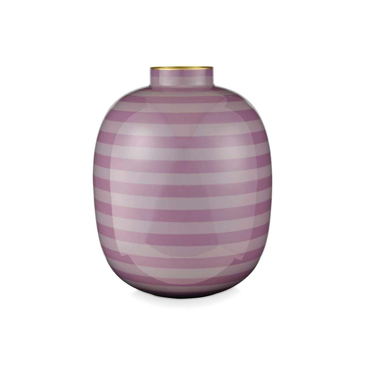 Immagine del prodotto Vaso Metal Stripes 32 cm - 2 Colori | Pip Studio Amsterdam