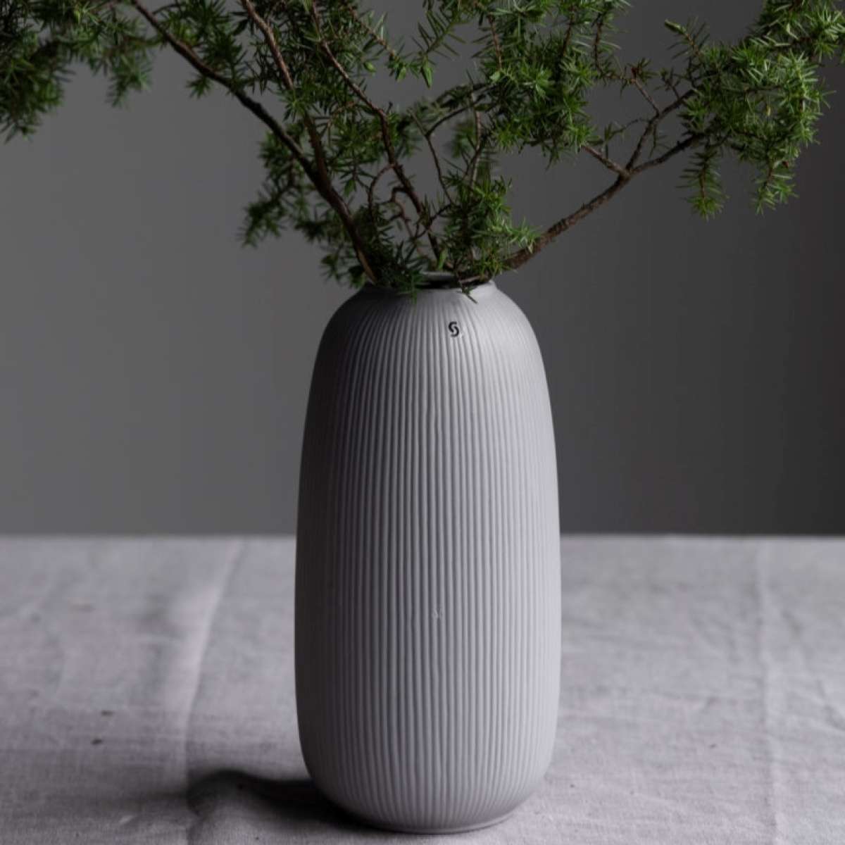 Immagine del prodotto Vaso Aby Grigio in Ceramica opaca | Storefactory