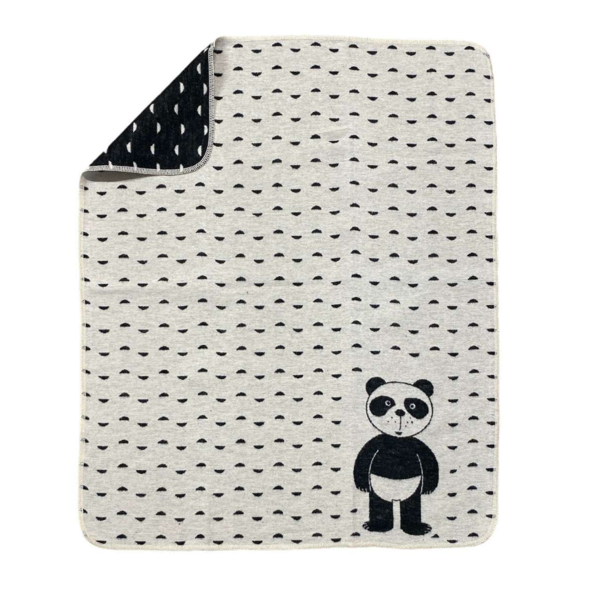 Immagine del prodotto Copertina Baby Panda in Cotone Double Face 70x90 cm | David Fussenegger