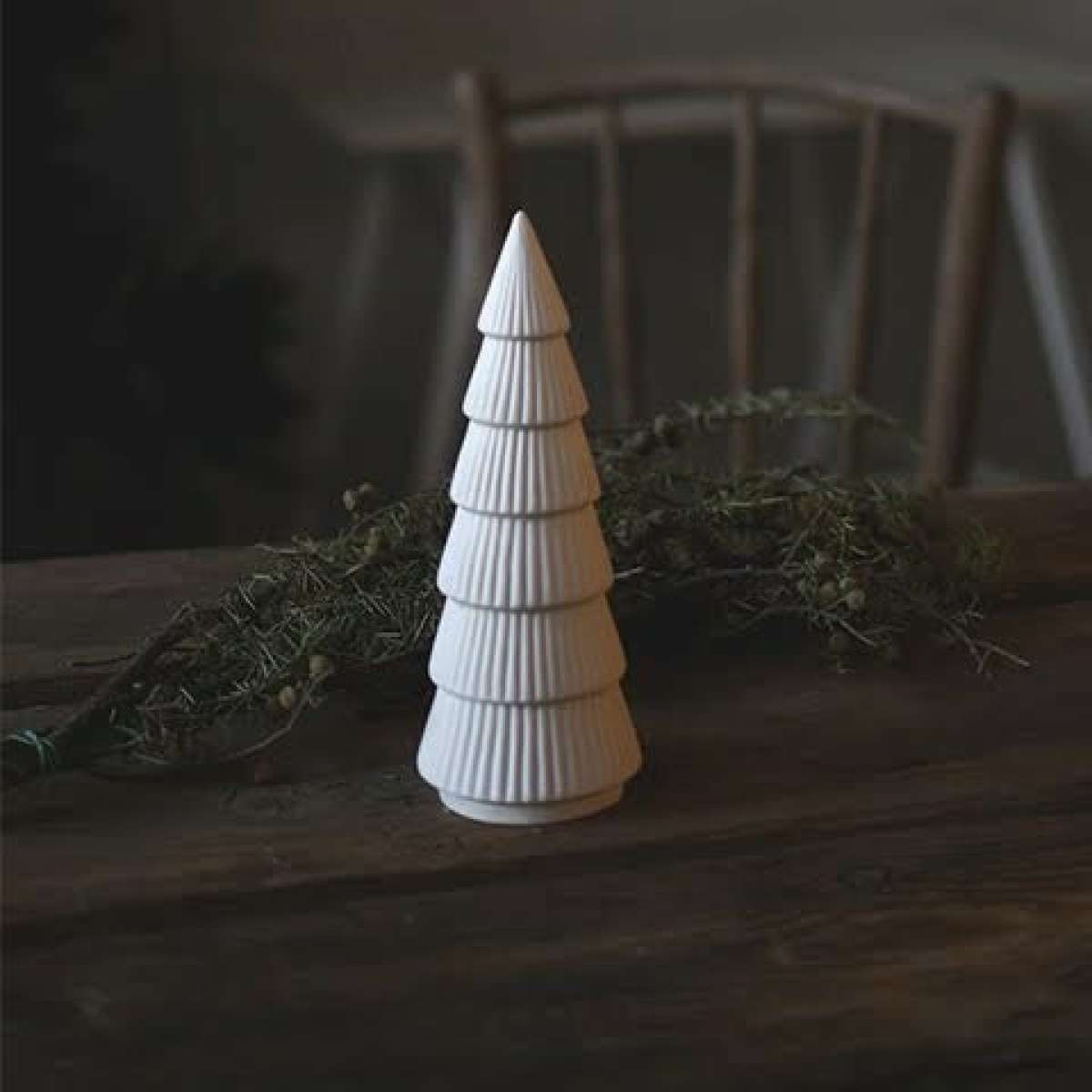 Immagine del prodotto Albero di Natale Gransund in Ceramica opaca Bianca (4 misure) | Storefactory