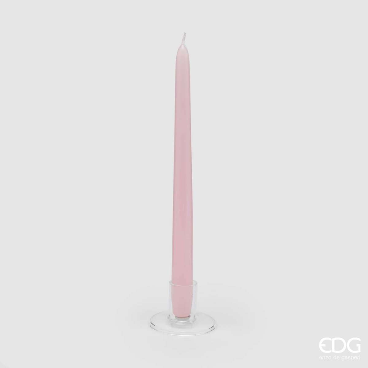 Immagine del prodotto Candela a Stelo Rosa h 28 cm | EDG Enzo De Gasperi