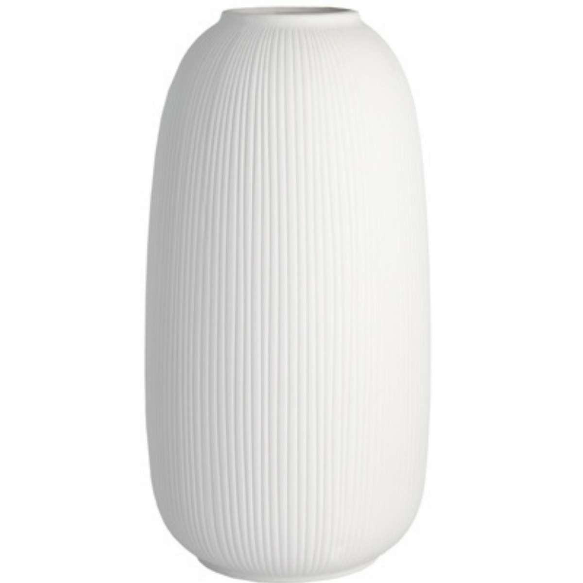 Immagine del prodotto Vaso Aby Bianco in Ceramica opaca (3 misure) | Storefactory