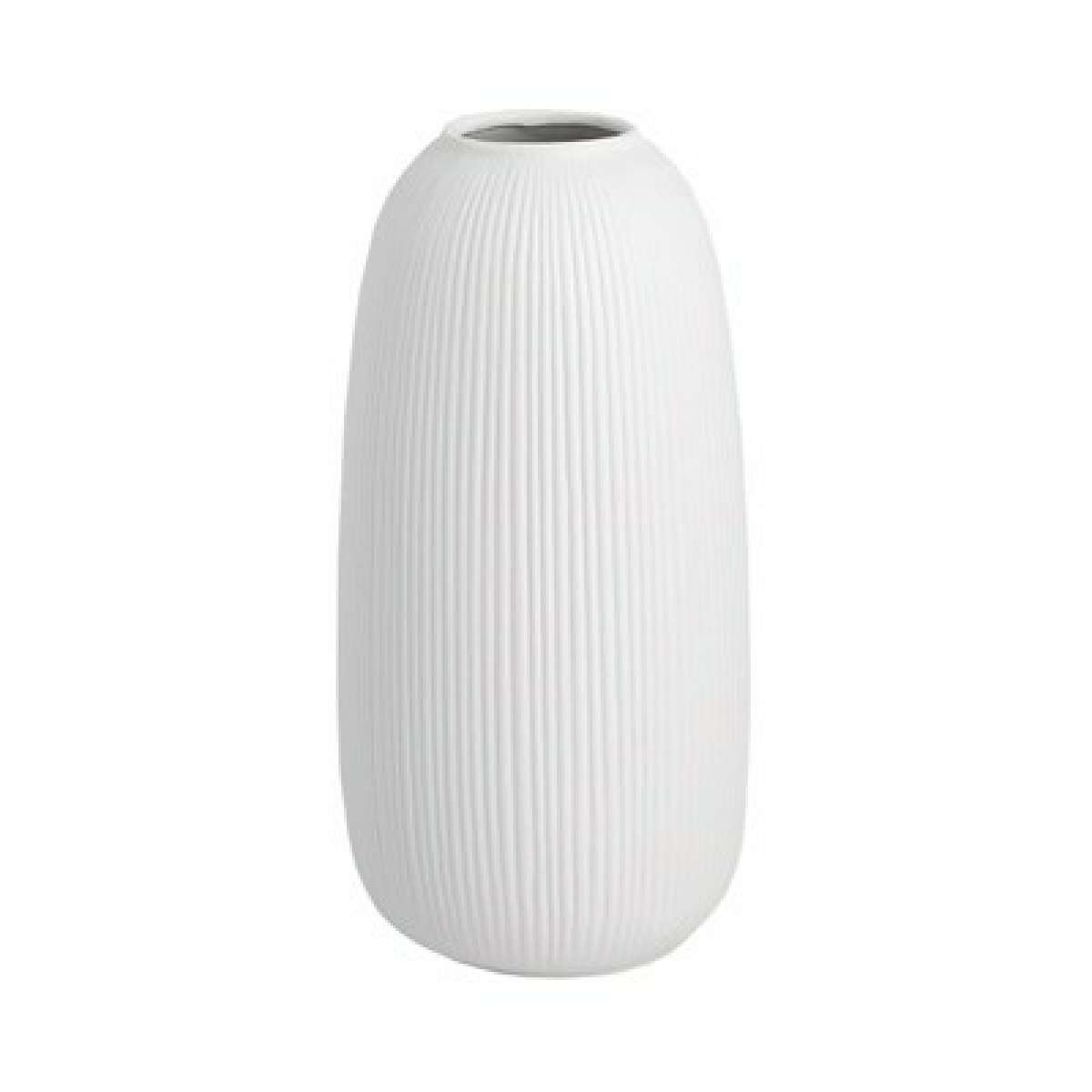 Immagine del prodotto Vaso Aby Bianco in Ceramica opaca (3 misure) | Storefactory