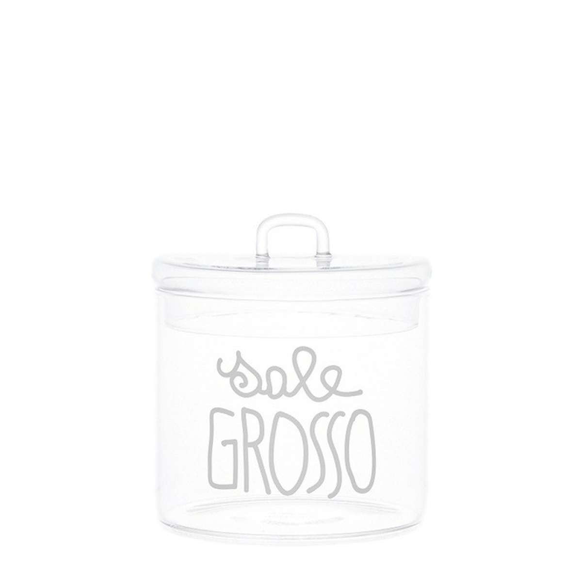 Immagine del prodotto Barattolo in vetro borosilicato Sale Grosso 12 cm | Simple Day