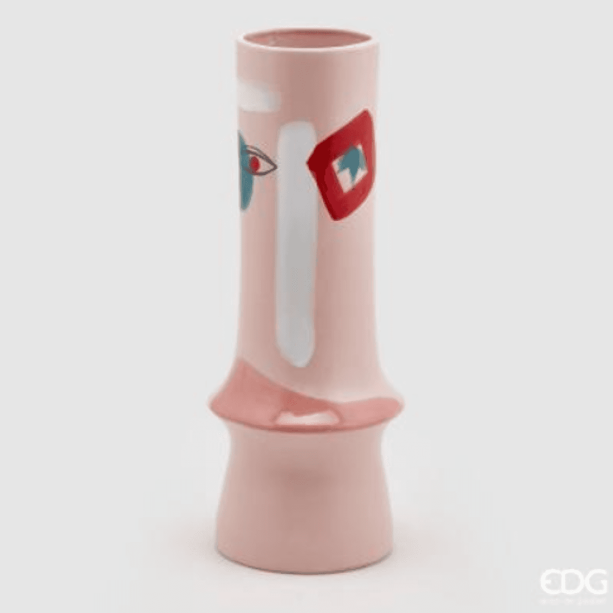 Immagine del prodotto Vaso Chakra Abstract in Ceramica Rosa Grande | EDG Enzo De Gasperi