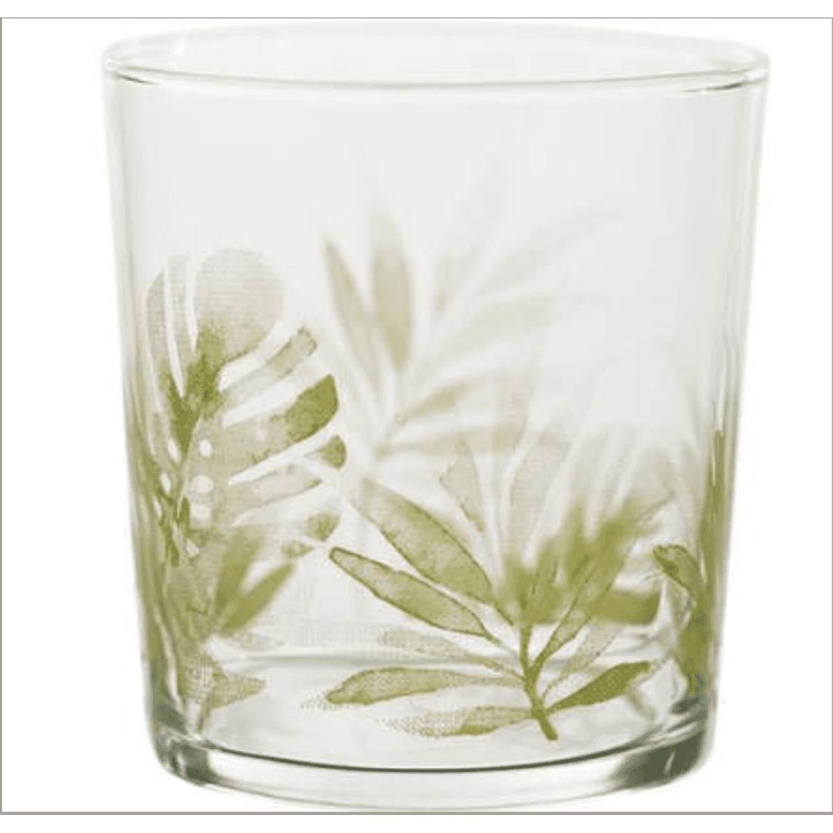 Immagine del prodotto Set 2 Bicchieri in Vetro temperato Tropical Lime + Green 35,5 cl | Côté Table