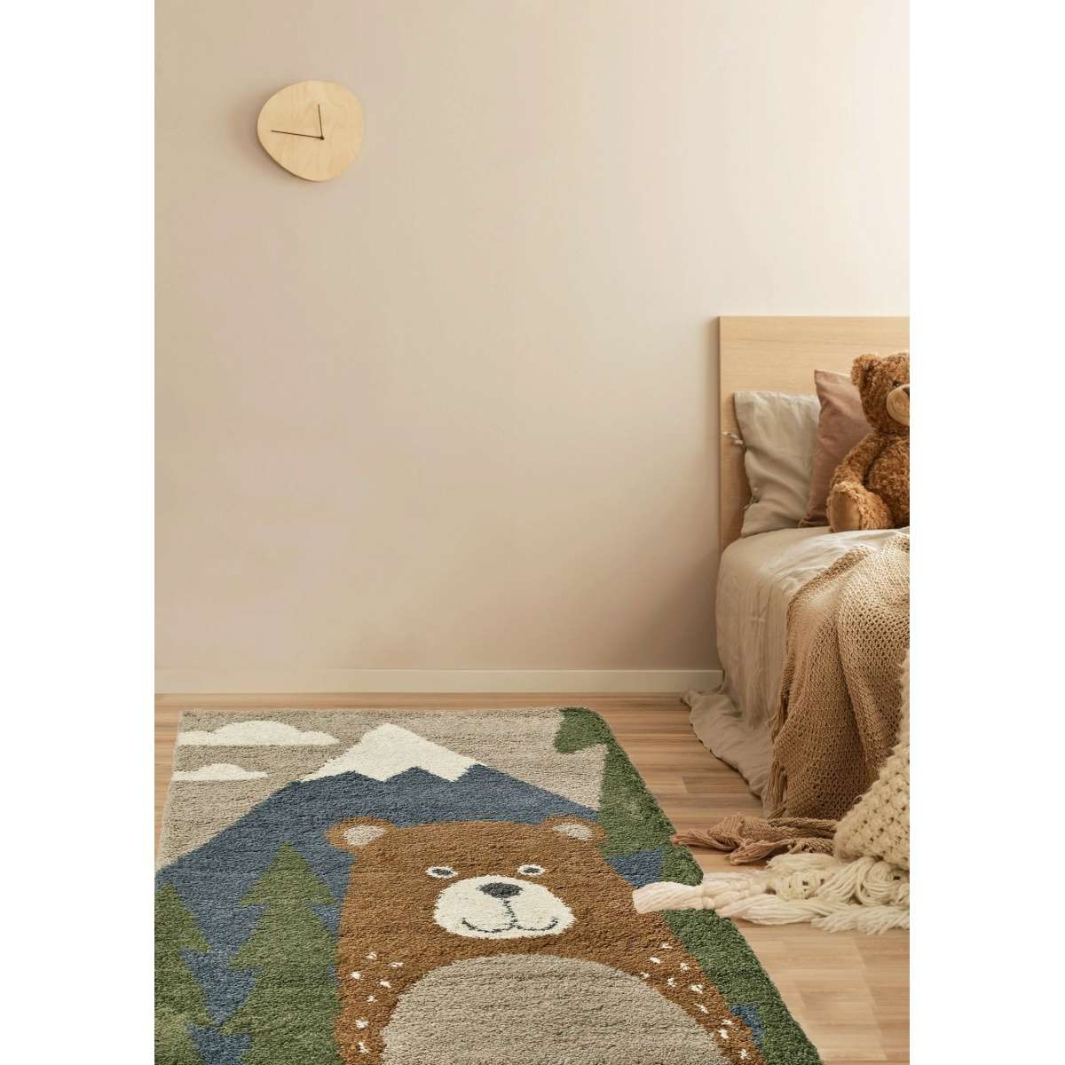 Immagine del prodotto Tappeto per bambini Soft Piccolo Orso della Foresta 120x170 cm | AFK Living