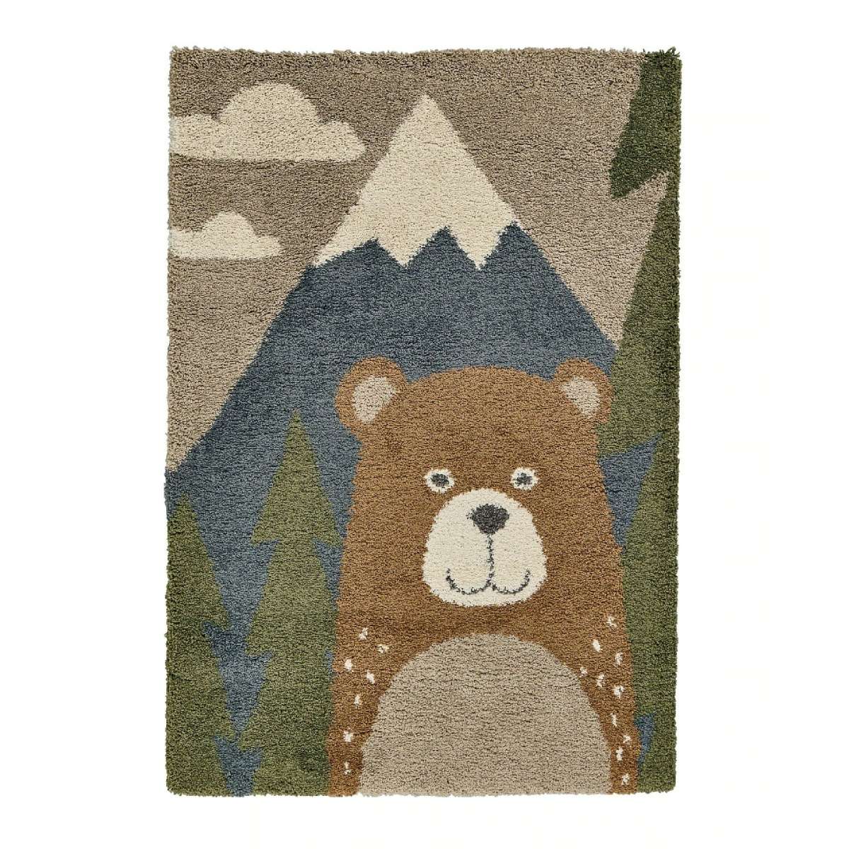 Immagine del prodotto Tappeto per bambini Soft Piccolo Orso della Foresta 120x170 cm | AFK Living