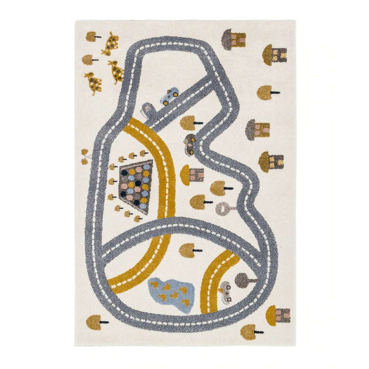 Immagine del prodotto Tappeto per bambini Soft Circuito Macchinine 80x150 cm | AFK Living