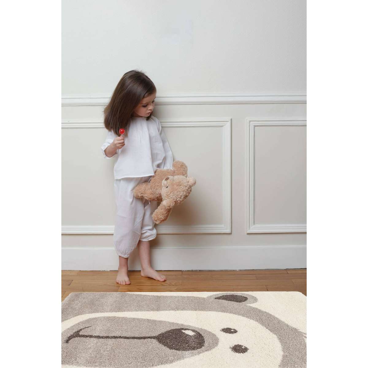 Immagine del prodotto Tappeto per bambini Soft Piccolo Orso 80x150 cm (2 colori) | AFK Living