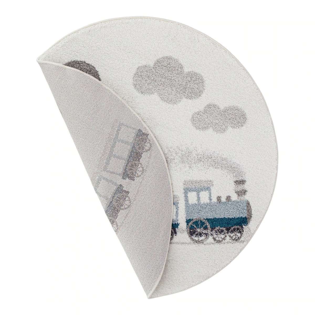 Immagine del prodotto Tappeto Rotondo per bambini Piccolo Trenino  120 cm | AFK Living