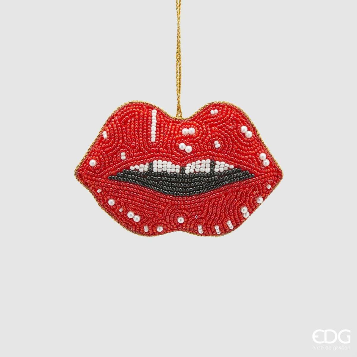 Immagine del prodotto Decorazione Perline a forma di Labbra L12 cm | EDG Enzo De Gasperi