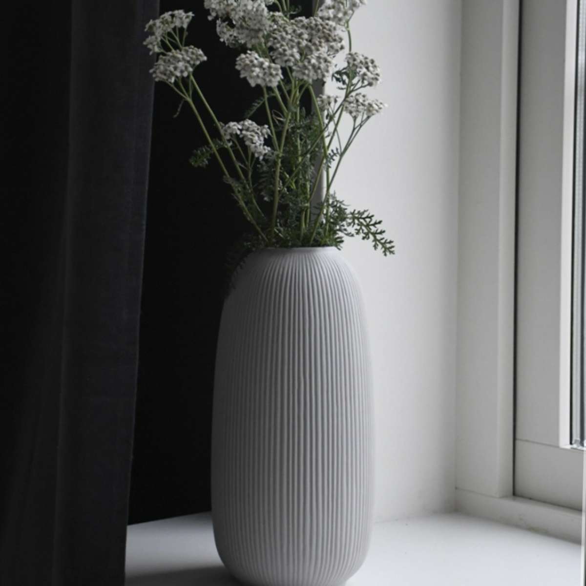 Immagine del prodotto Vaso Aby Grigio in Ceramica opaca | Storefactory