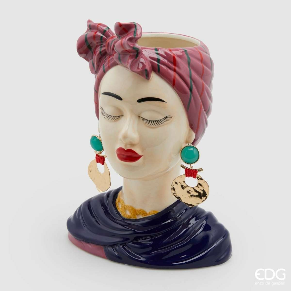 Immagine del prodotto Vaso Lady Cuba in Ceramica h31x17 cm | EDG Enzo De Gasperi