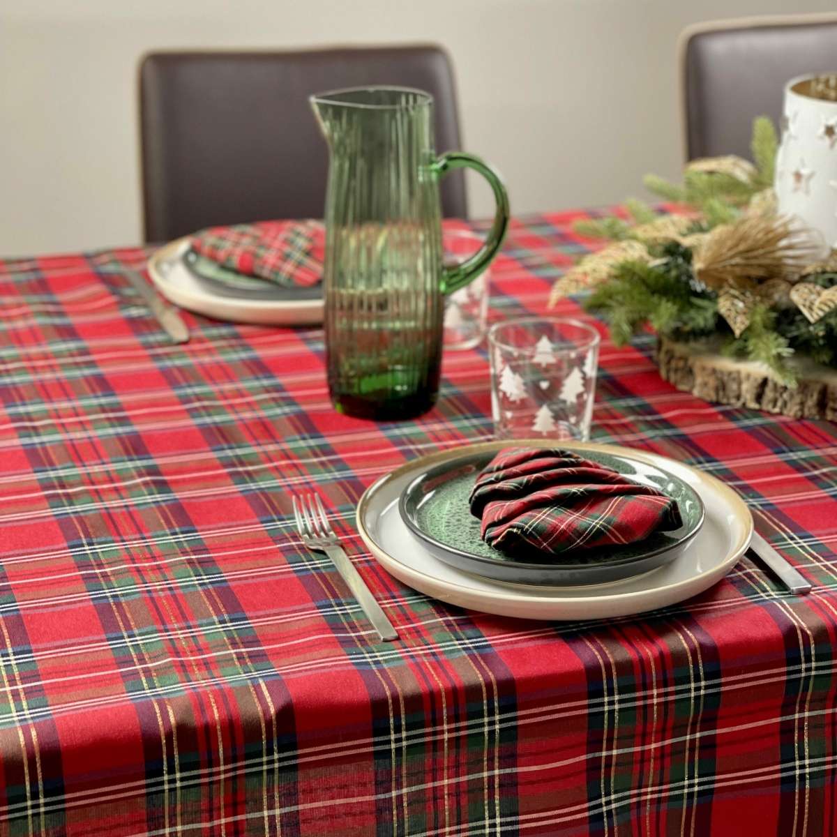 Immagine del prodotto Tovaglia Rettangolare Tartan Scozzese Rosso - 5 Misure | Pietro Zanetti Home