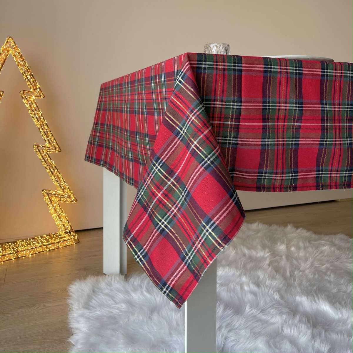 Immagine del prodotto Tovaglia Rettangolare Tartan Scozzese Rosso - 5 Misure | Pietro Zanetti Home