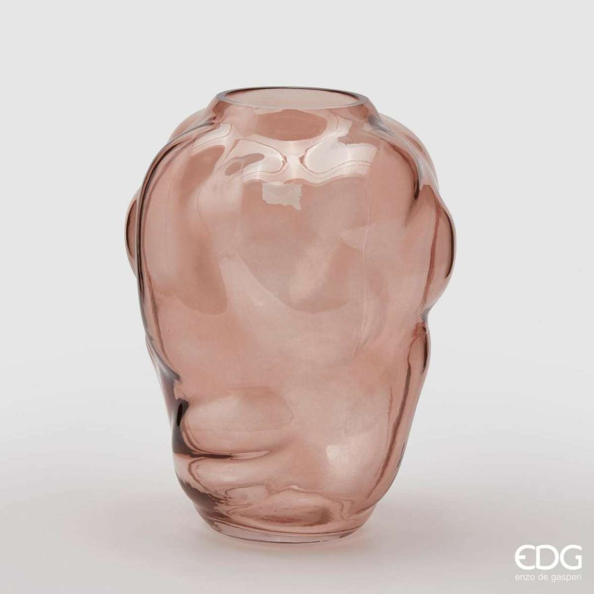 Immagine del prodotto Vaso Fruity in Vetro Rosa (2 misure) | EDG Enzo De Gasperi