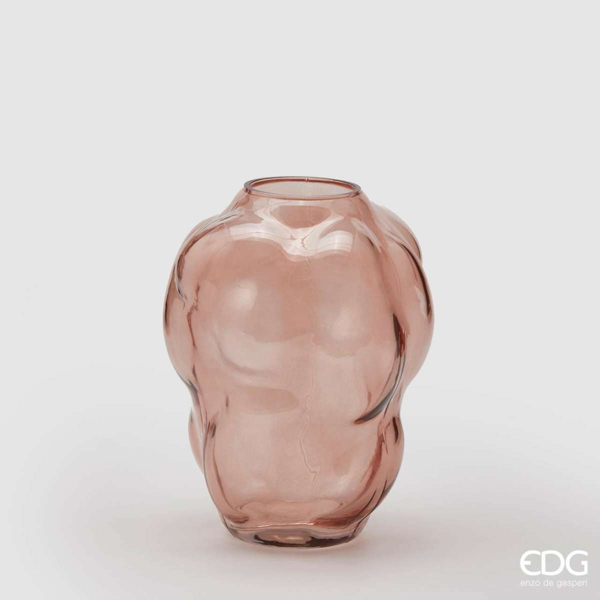 Immagine del prodotto Vaso Fruity in Vetro Rosa (2 misure) | EDG Enzo De Gasperi