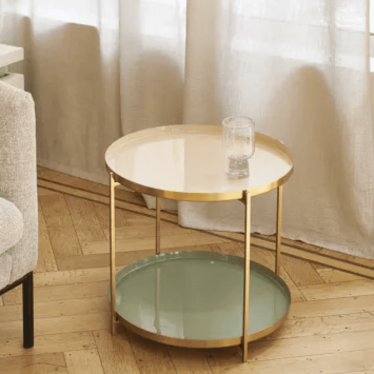 Immagine del prodotto Set 2 Bicchieri Stele in Vetro Trasparente  7,2xh12 cm | Pomax Home Collection