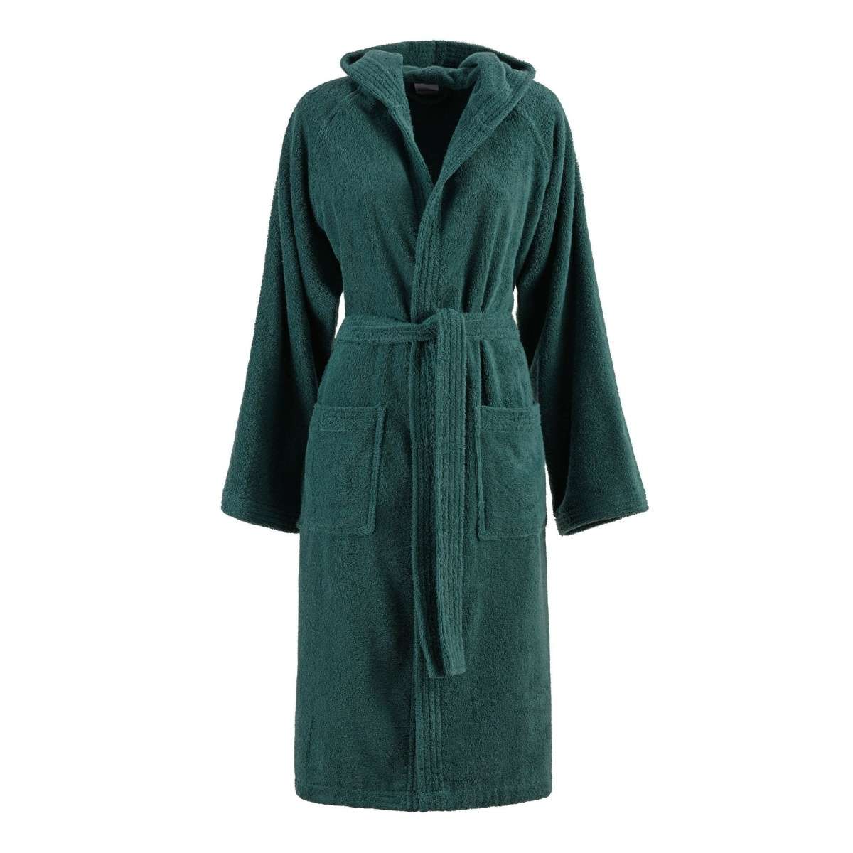Immagine del prodotto Accappatoio Pop Color Unisex Verde Bottiglia 100% Cotone in Tinta Unita (S- | Bassetti