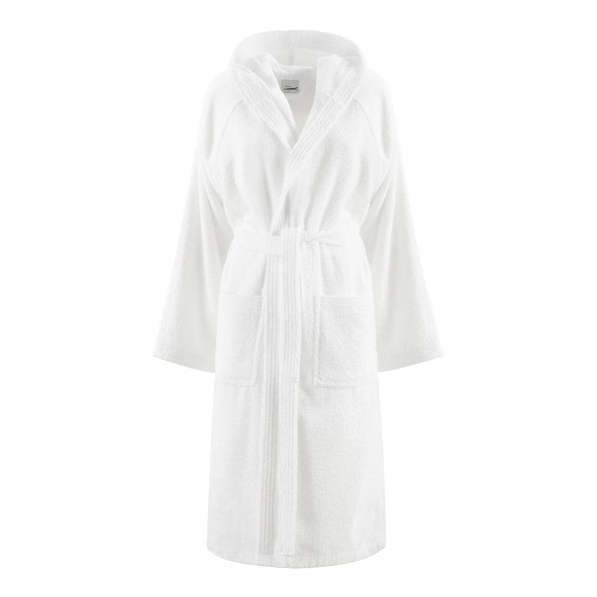 Immagine del prodotto Accappatoio Pop Color Unisex Bianco 100% Cotone in Tinta Unita (XS-XXL | Bassetti
