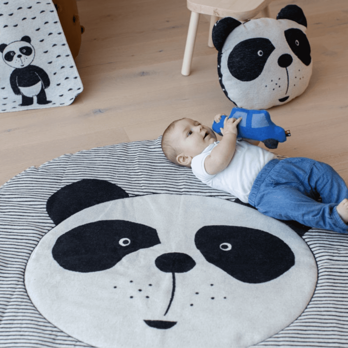 Immagine del prodotto Tappeto Gioco Panda Imbottito in Cotone 120 | David Fussenegger