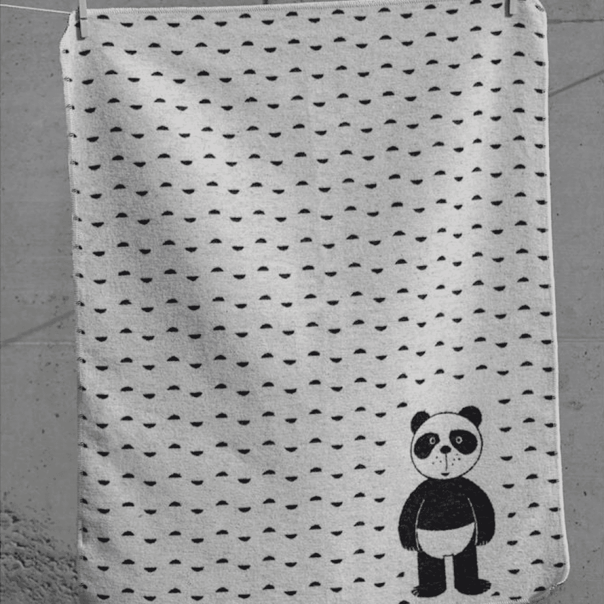 Immagine del prodotto Copertina Baby Panda in Cotone Double Face 70x90 cm | David Fussenegger