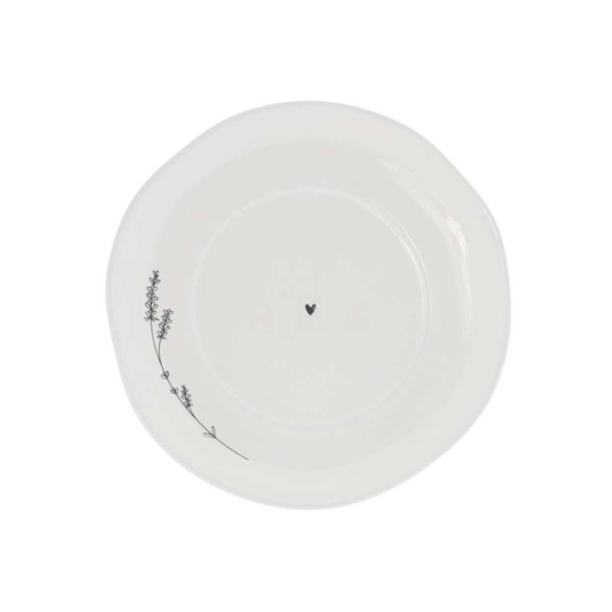 Immagine del prodotto Piattino Rotondo Lavanda bordo ondulato 15 cm | Bastion Collections