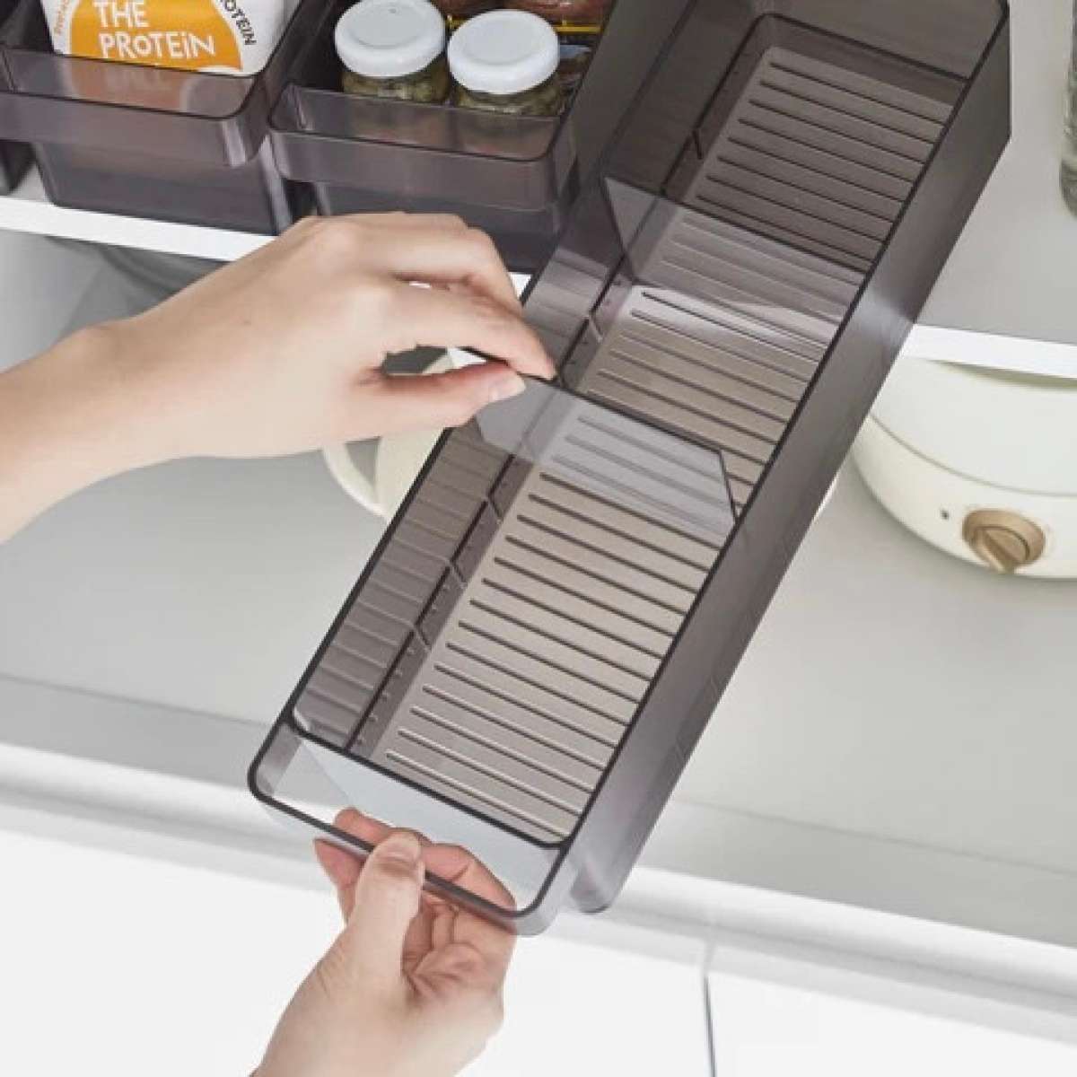 Immagine del prodotto Organizer da Frigo Shadows con 3 Divisori | Yamazaki