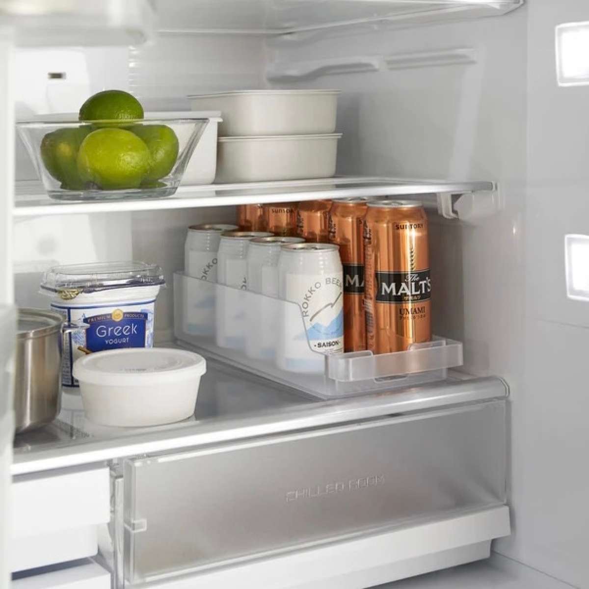 Immagine del prodotto Organizer da Frigo per Lattine Trasparente | Yamazaki