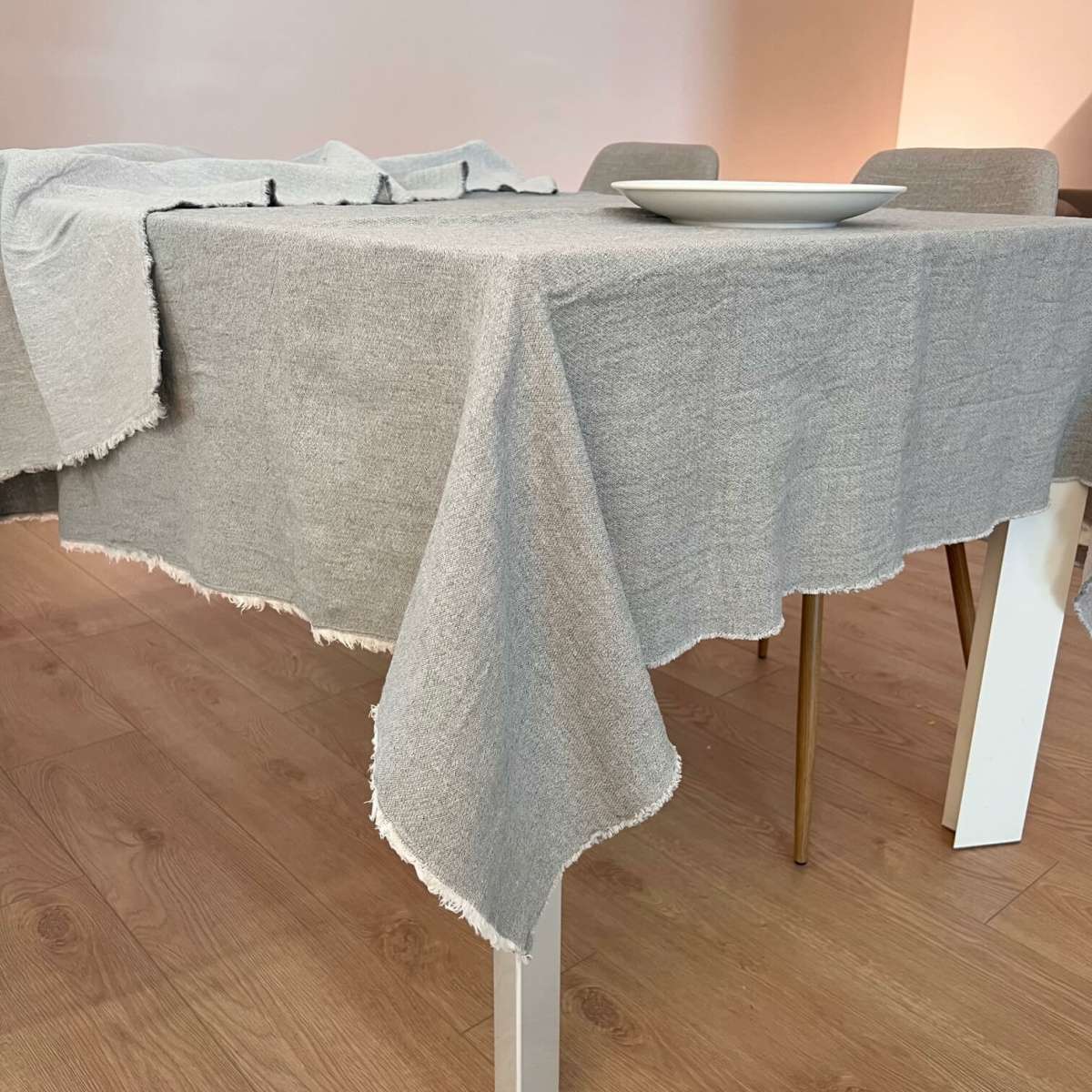 Immagine del prodotto Tovaglia Rettangolare Bicolor Arisa 150x180 cm in Cotone No Stiro (9 colori) | Govina Biancheria per la Casa