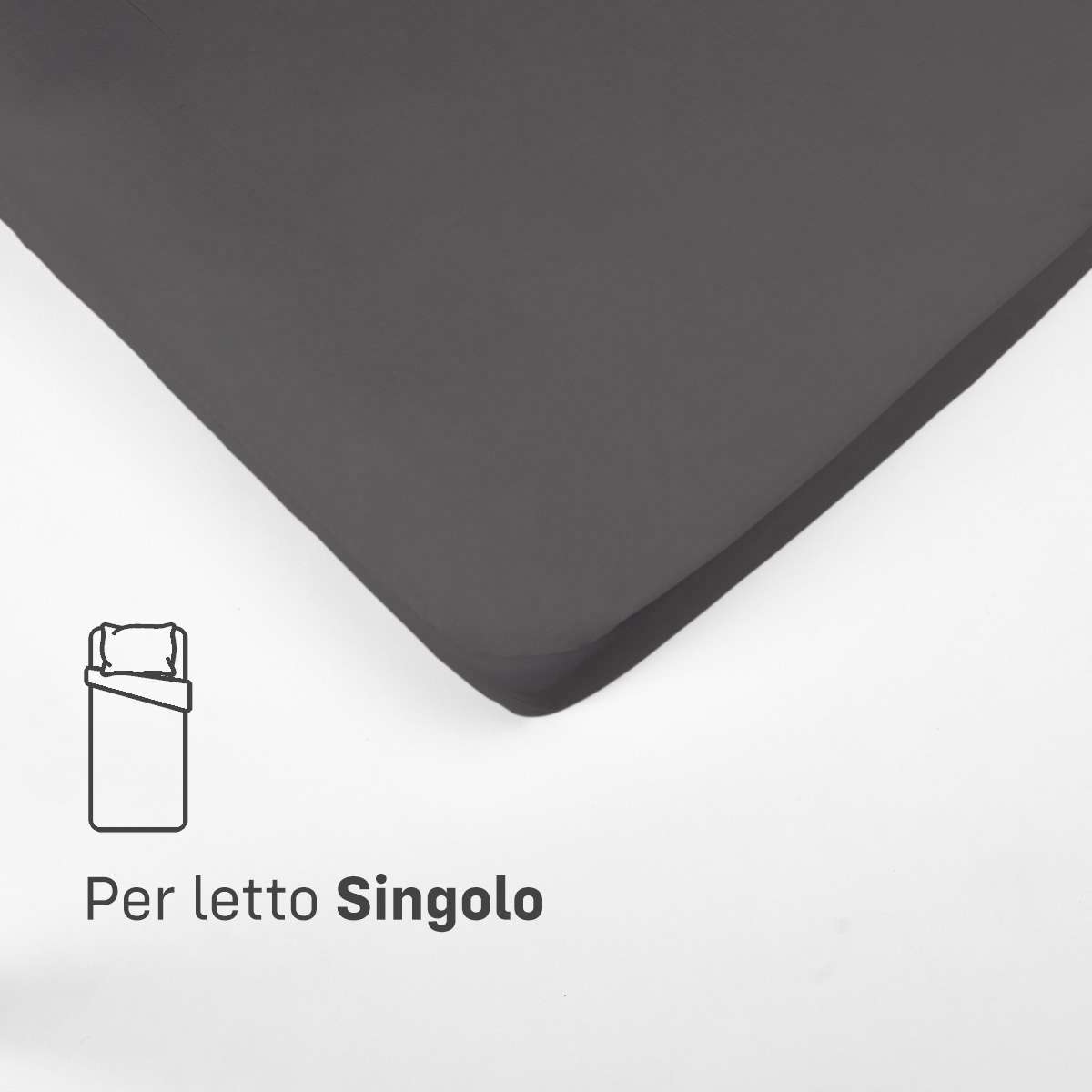 Immagine del prodotto Sotto con Angoli SINGOLO in Cotone Jersey Elasticizzato | Pietro Zanetti Home