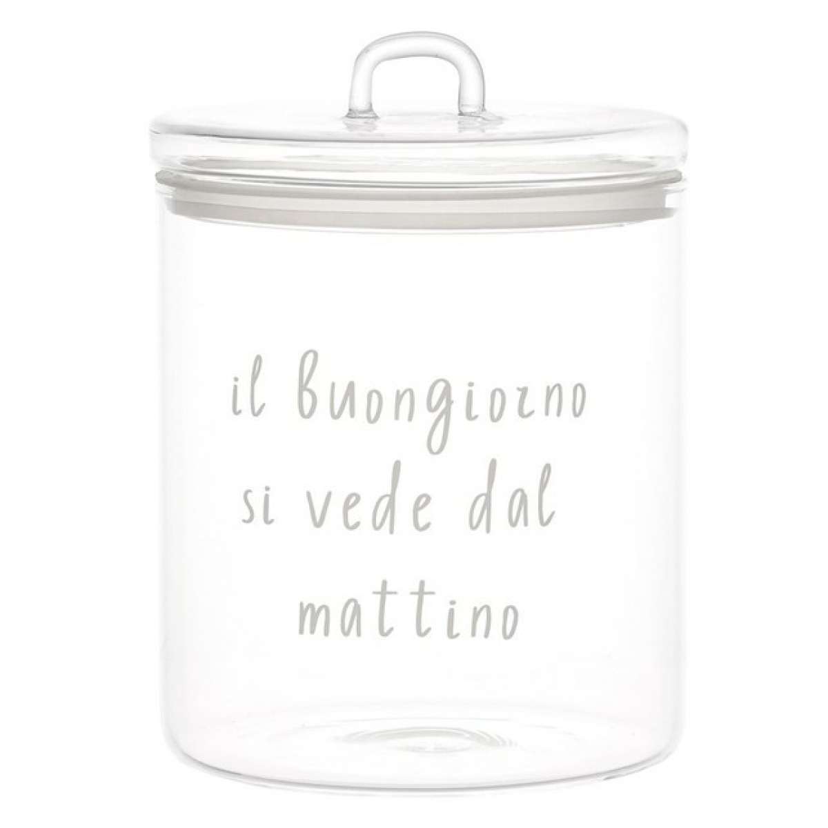 Immagine del prodotto Barattolo in vetro borosilicato Il Buongiorno 15 cm | Simple Day