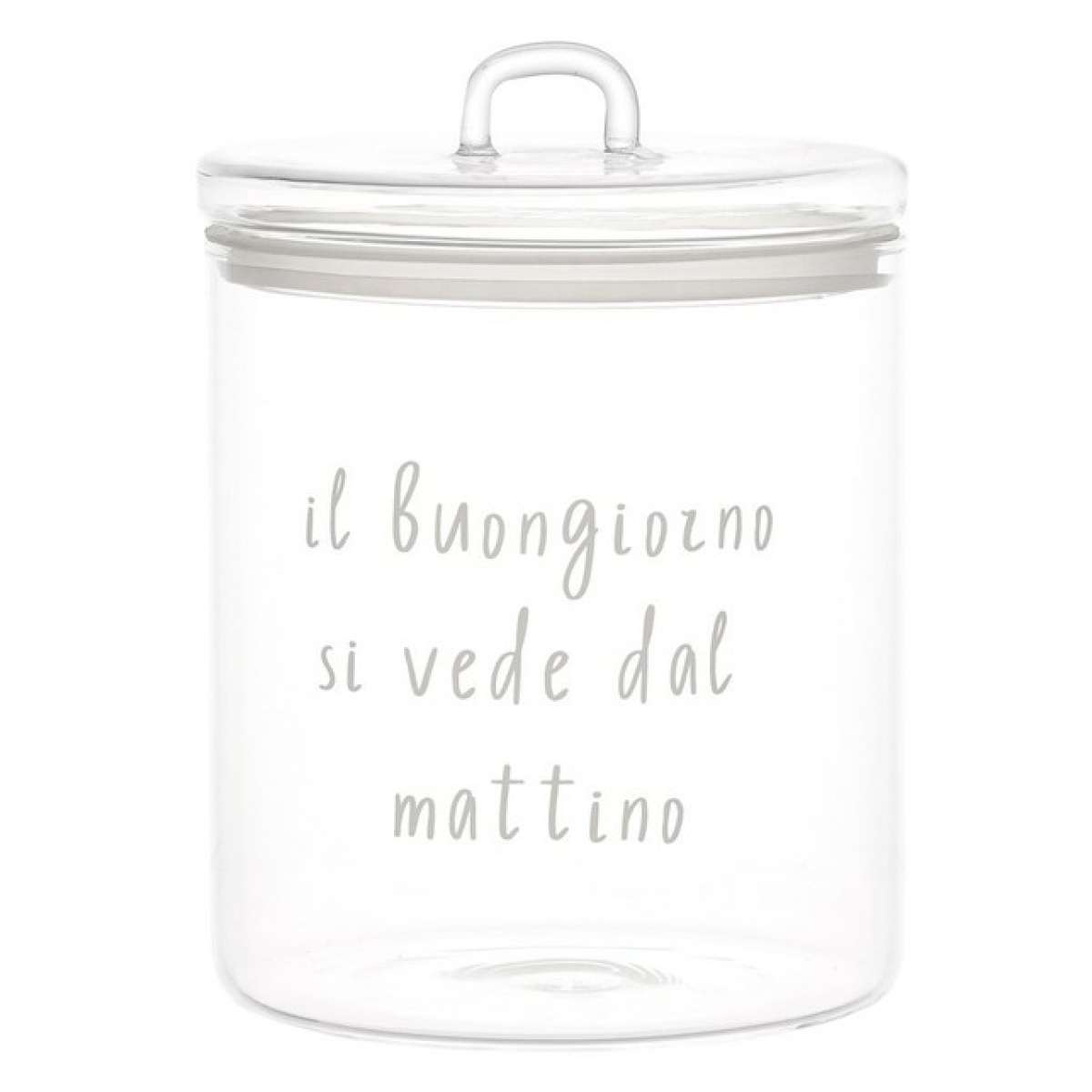 Immagine del prodotto Barattolo in vetro borosilicato Il Buongiorno ø15 cm | Simple Day