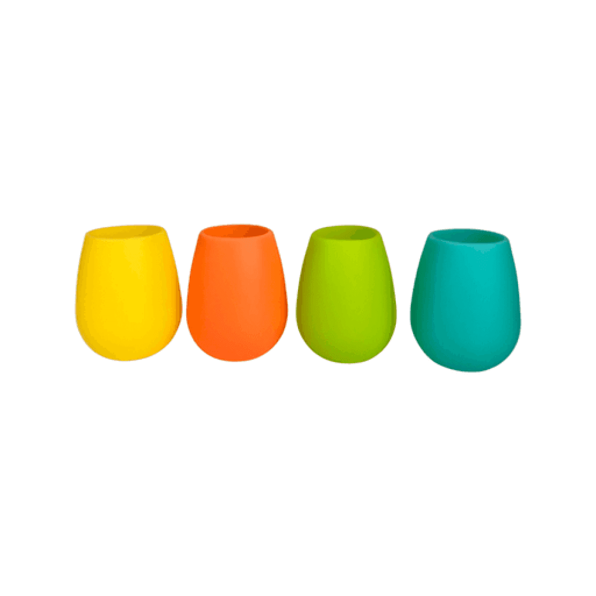 Immagine del prodotto Family Pack 4 Bicchieri Fegg Multicolor in Silicone | Pietro Zanetti Home