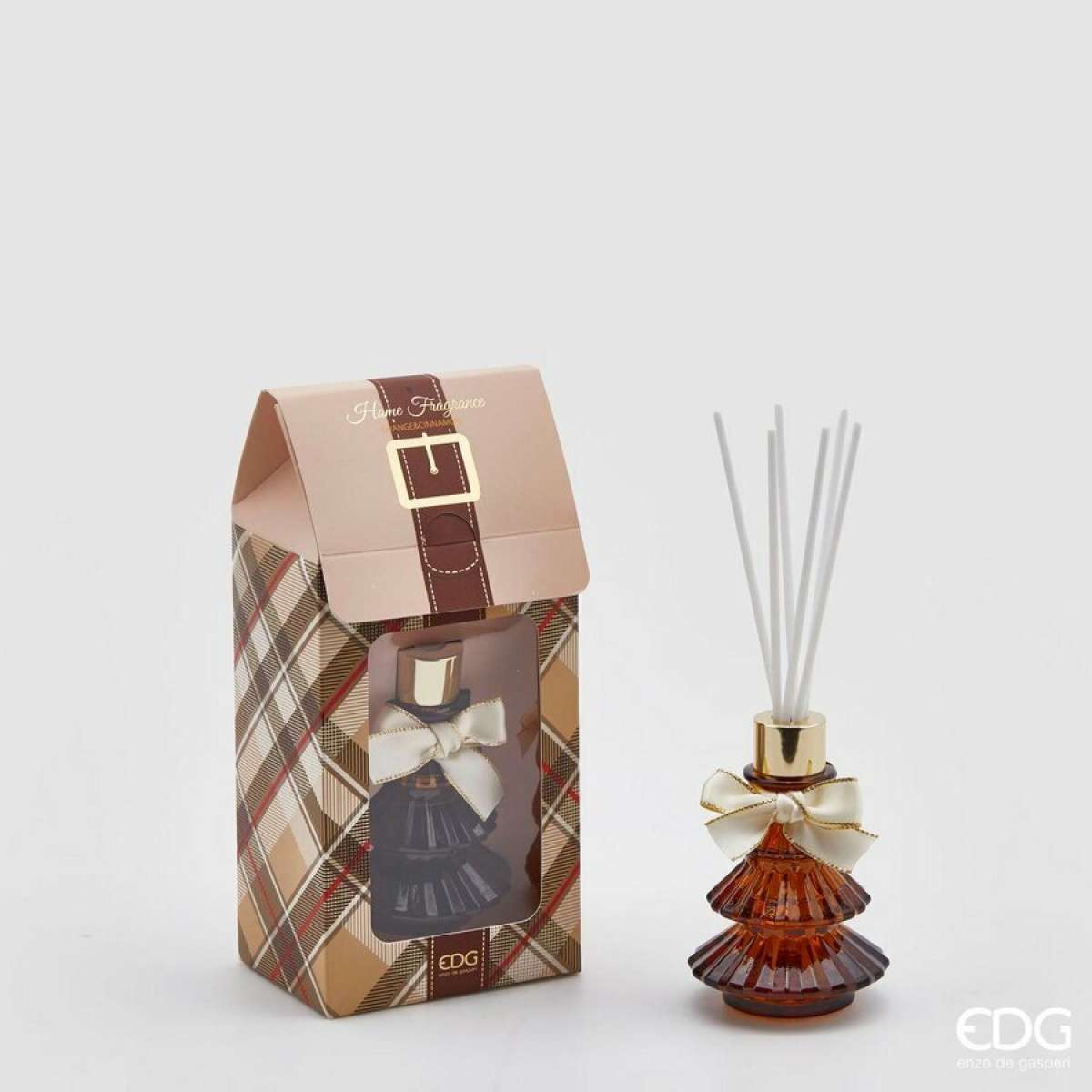 Immagine del prodotto Box Regalo Profumo per Ambiente con Bastoncini Cannella e Agrumi 70 ml | EDG Enzo De Gasperi