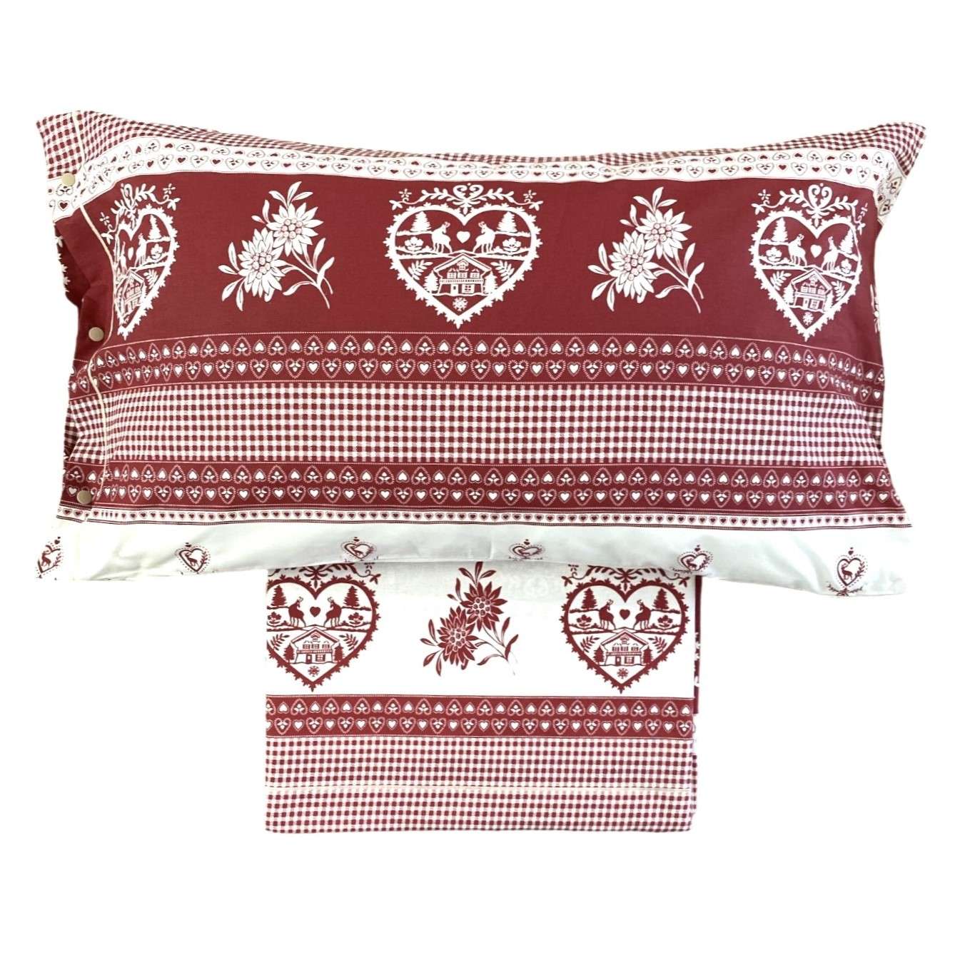 Immagine principale di Completo Letto Singolo Tirolo in 100% Cotone | Pietro Zanetti Home