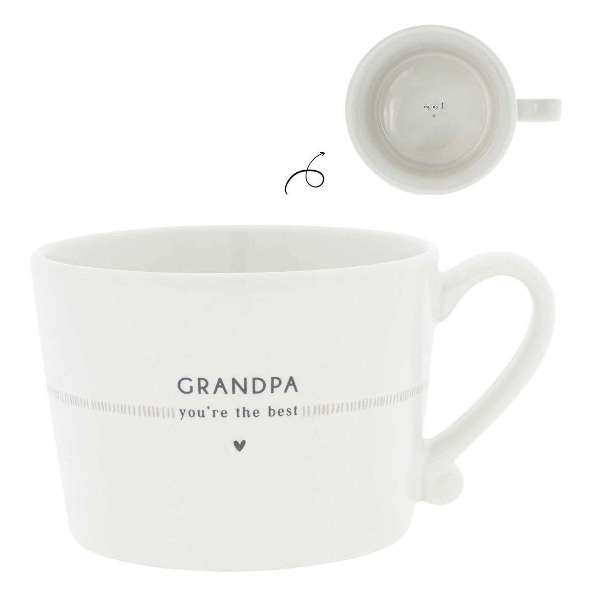 Immagine del prodotto Mug in Ceramica Grandpa You're the Best | Bastion Collections