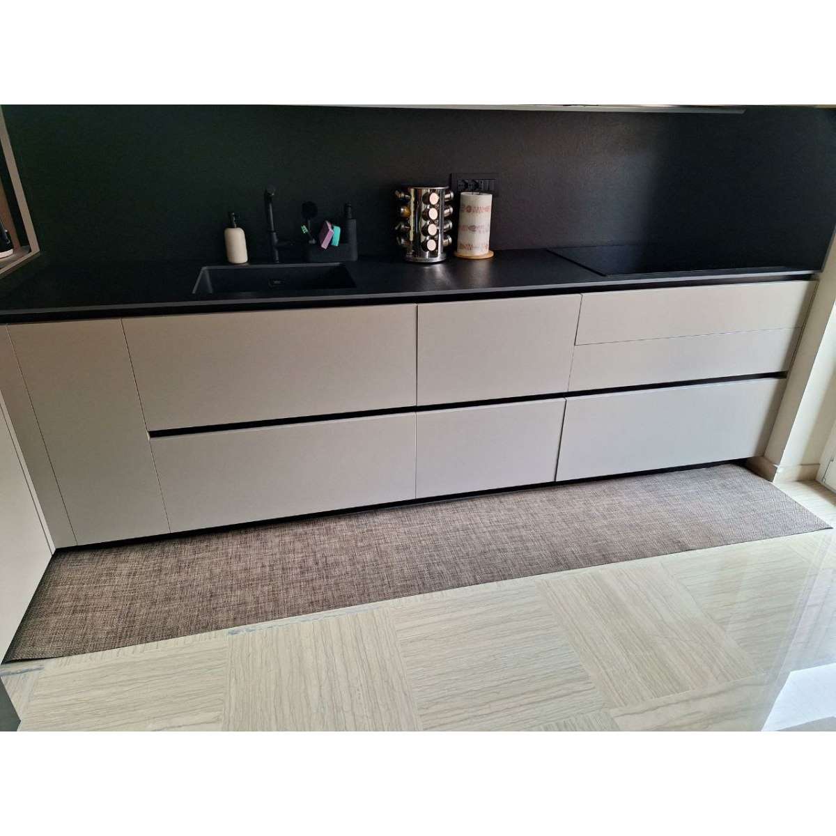 Immagine del prodotto Tappeto Cucina a metro Tortora B4 in Pvc H 50 cm - scegli tu la misura | Pietro Zanetti Home