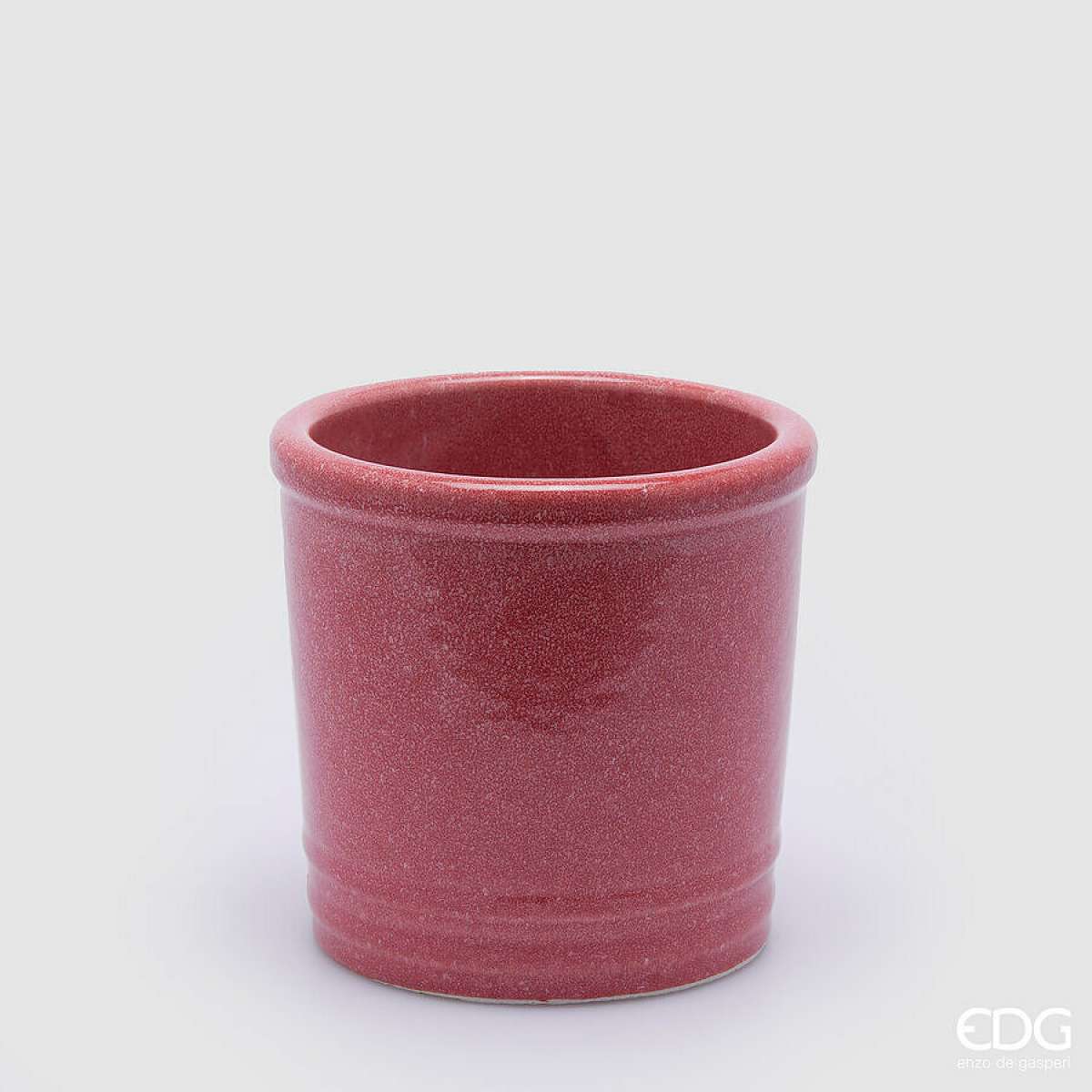 Immagine del prodotto Vaso Glaze Cilindro Colorato in Ceramica h 18 cm  - 5 Colori | EDG Enzo De Gasperi