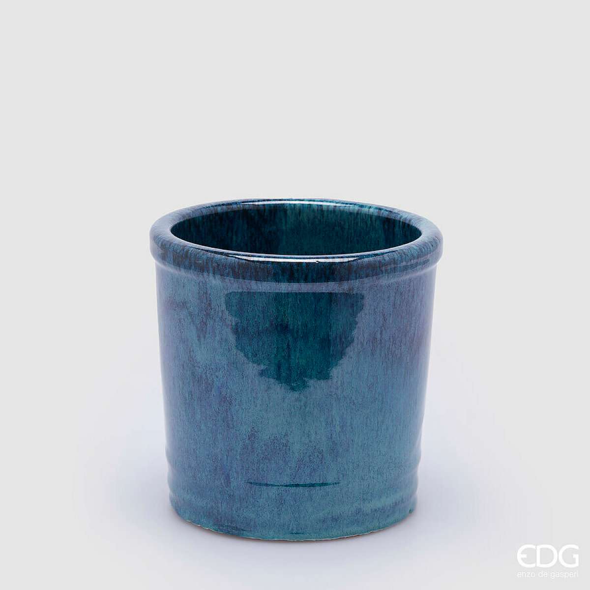 Immagine del prodotto Vaso Glaze Cilindro Colorato in Ceramica h 18 cm  - 5 Colori | EDG Enzo De Gasperi