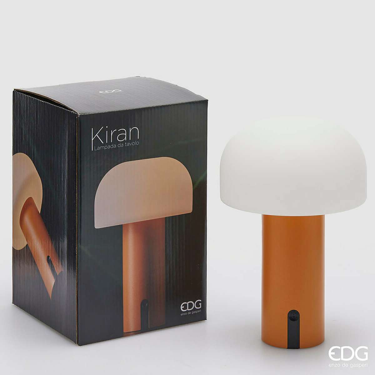 Immagine del prodotto Lampada da Tavolo Kiran Led Arancio | EDG Enzo De Gasperi