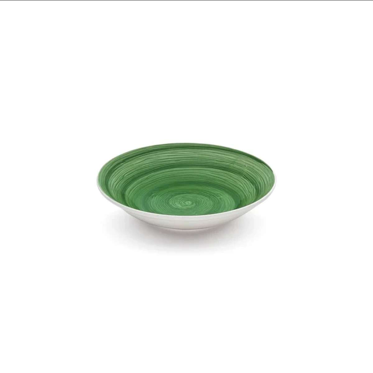 Immagine del prodotto Piatto Fondo in Ceramica Dipinto a Mano  24 cm - 12 Colori | Memento