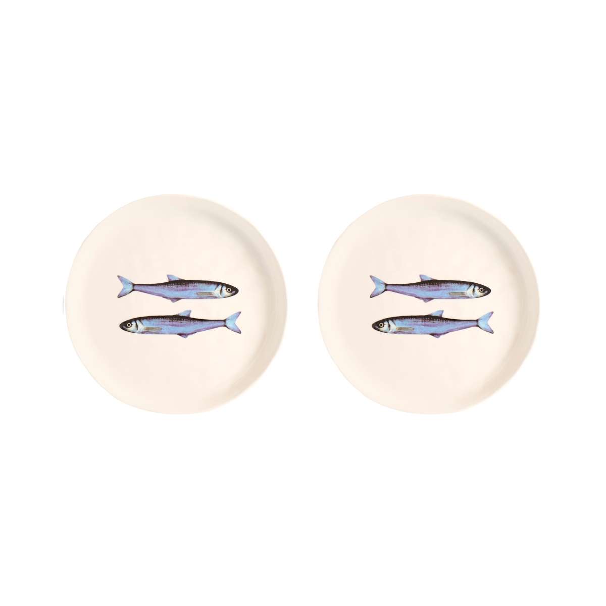 Immagine del prodotto Set 2 Piatti Dessert Sardine  21cm | Simple Day