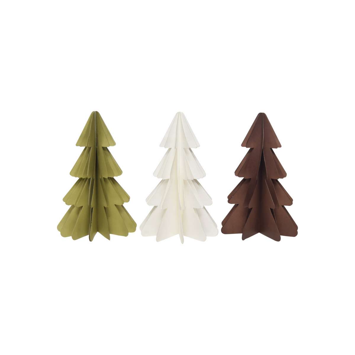 Immagine del prodotto Decorazione Albero di Natale Origami MEDIO - 3 Colori | Concord Home & Interior