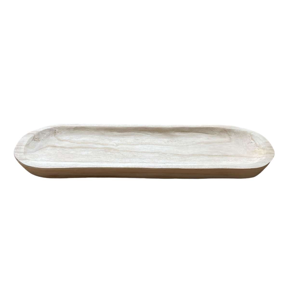 Immagine del prodotto Vassoio in legno naturale Paulownia 60x20x4cm | Gasper since 1965