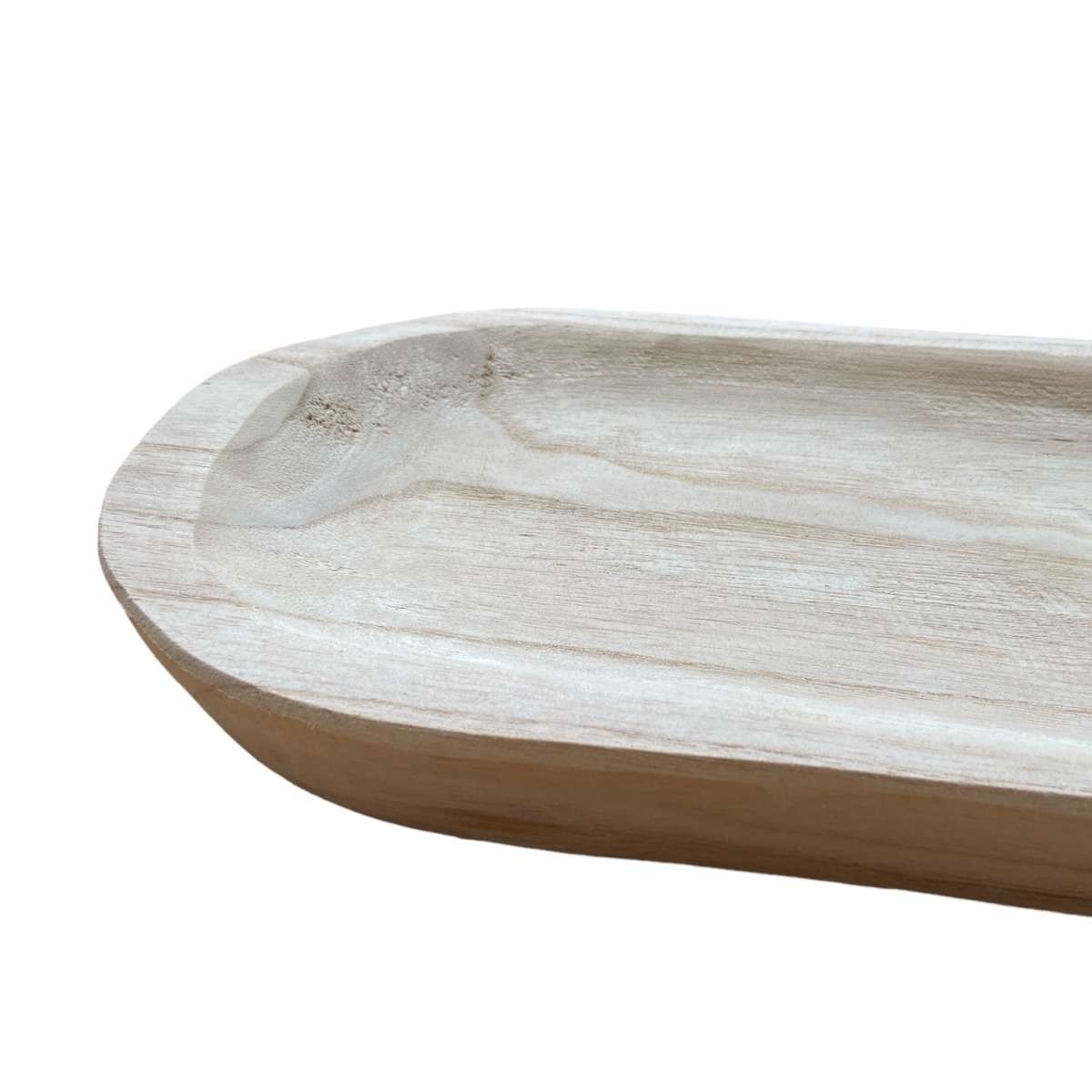 Immagine del prodotto Vassoio in legno naturale Paulownia 60x20x4cm | Gasper since 1965