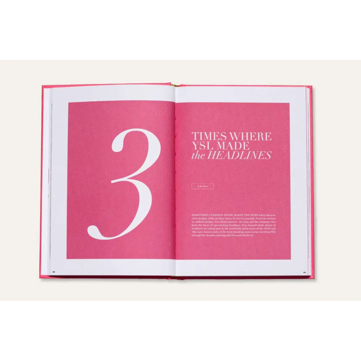 Immagine del prodotto THE ESSENCE OF YVES SAINT LAURENT - Libro Decorativo | New Mags
