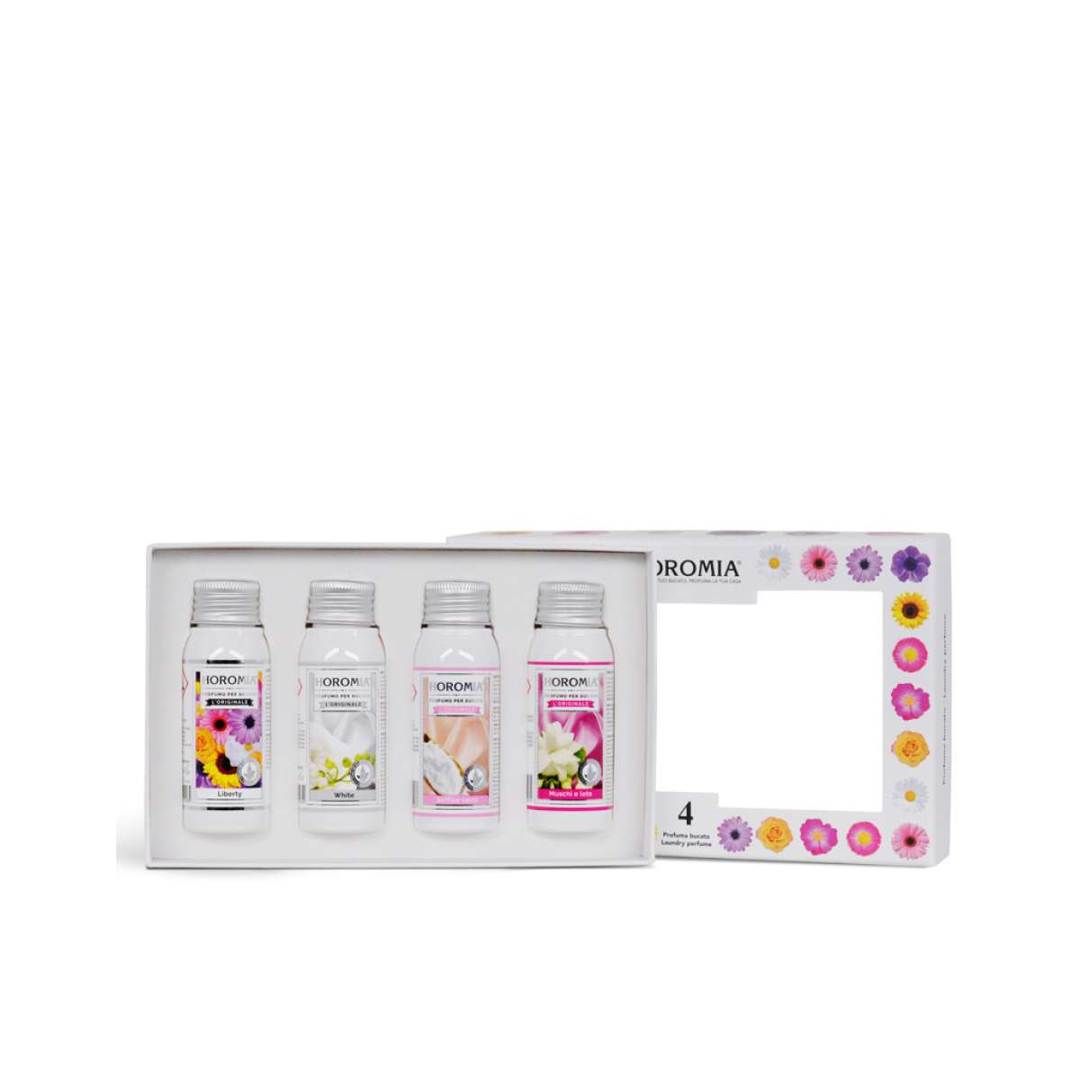 Immagine del prodotto Box 4- 4 Profumatori Bucato da 50 ml | Horomia